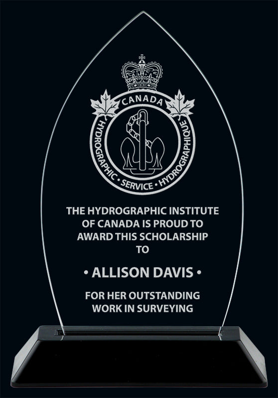 Snap-In Series - Acrylic Award (Available in 5 different shape styles) - Laser Engraving Includes
