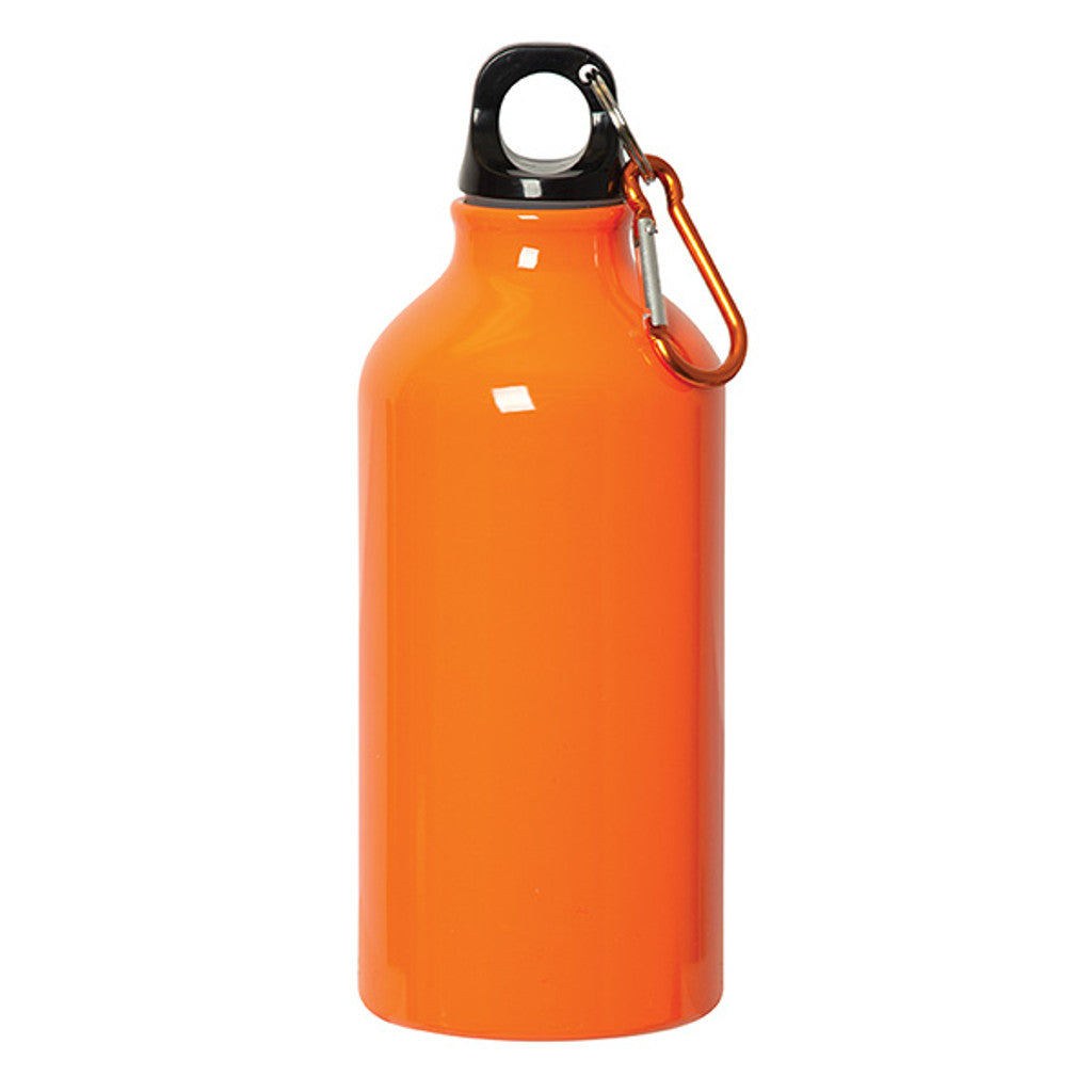500 Ml (17 Fl. Oz.) Aluminum Water Bottle With Carabiner