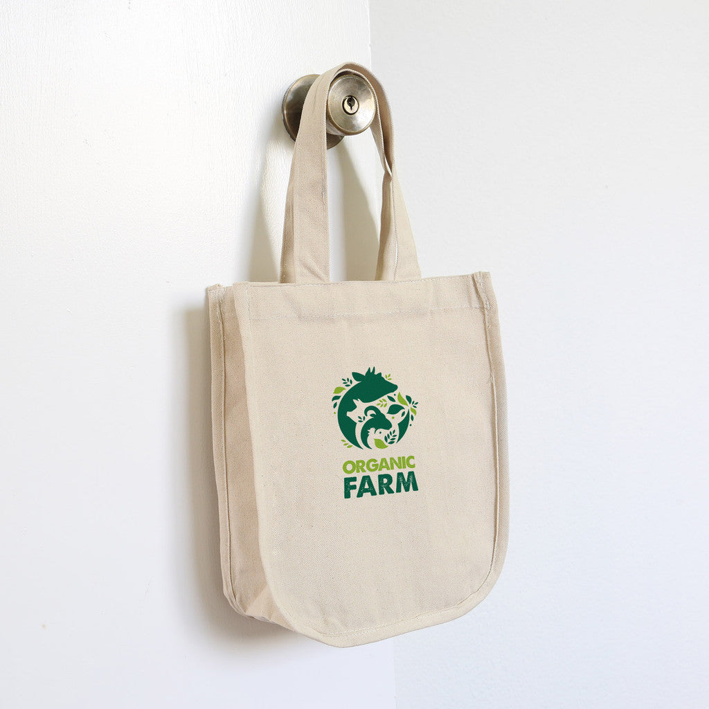 12 oz U Shape Cotton Fashion Tote