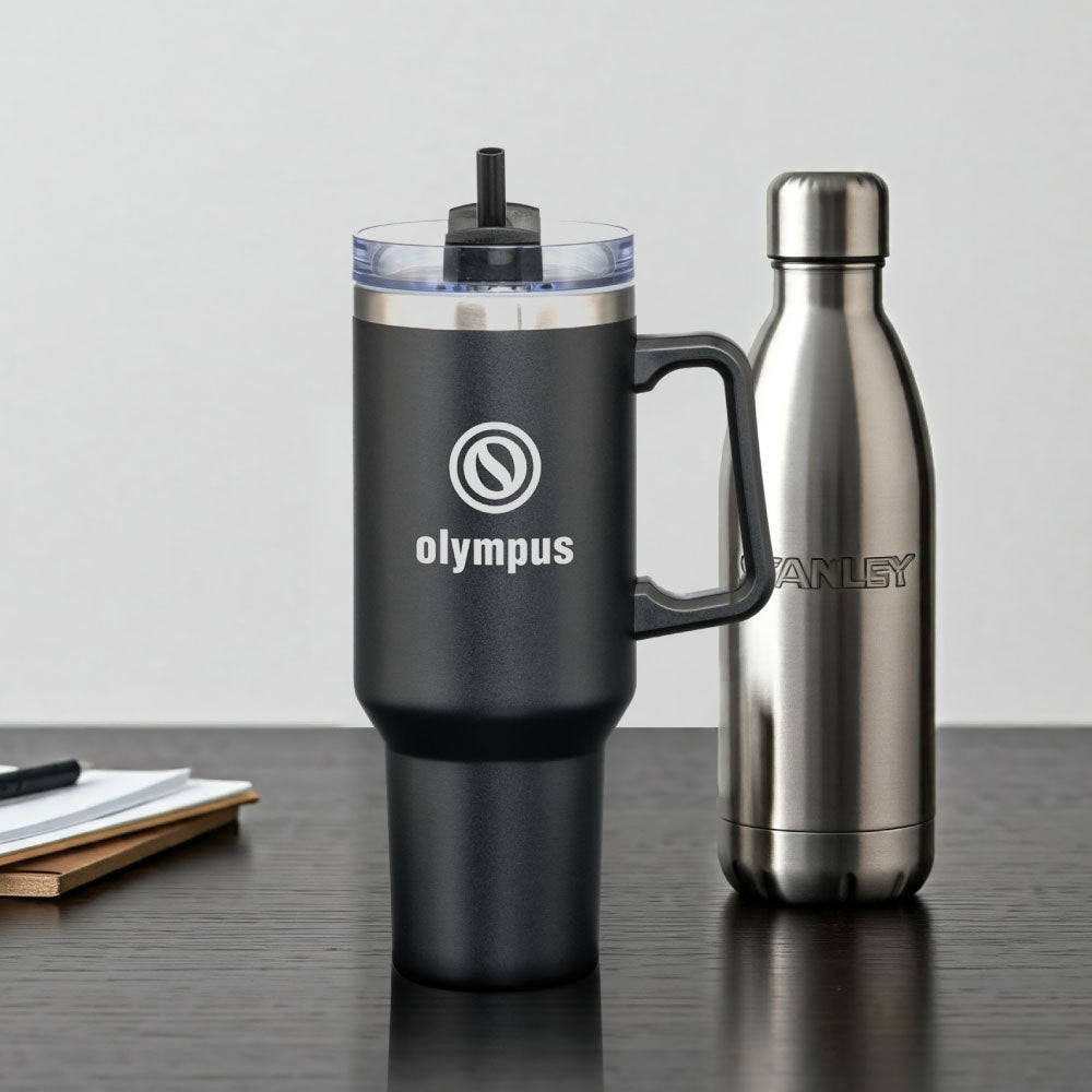 Tumblers, Travel Mugs and Water Bottles