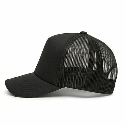 Retro Foam Snap back Trucker Cap - Logo Heat Transfer printing