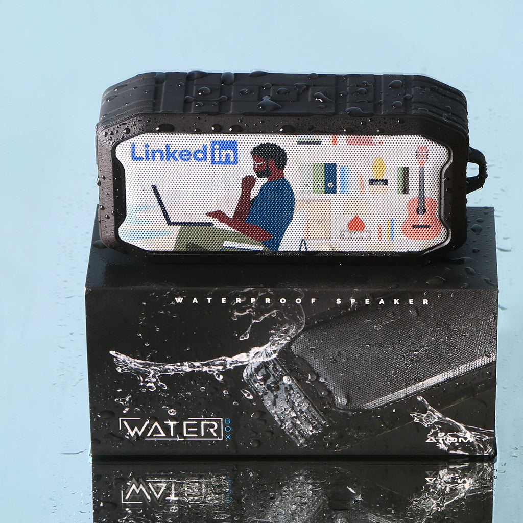 Waterbox Waterproof Speaker - Full Color Printing
