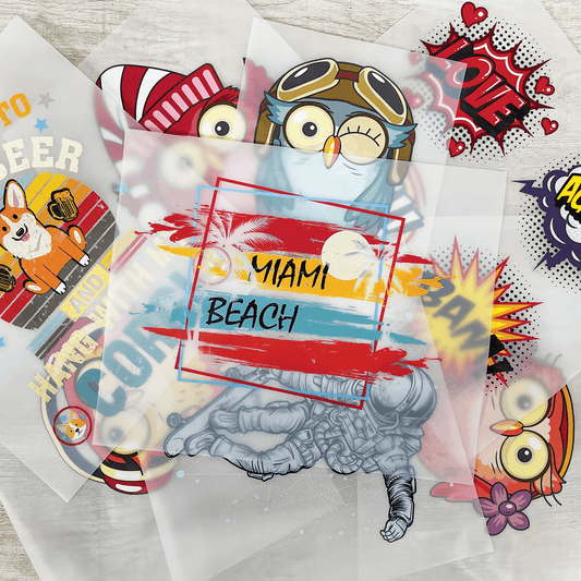 Custom DTF (Direct to Film) Heat Transfer Sheets